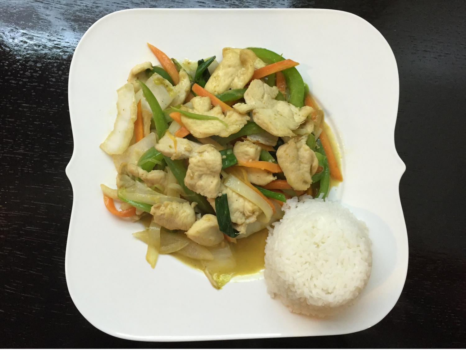 Green Curry Chicken